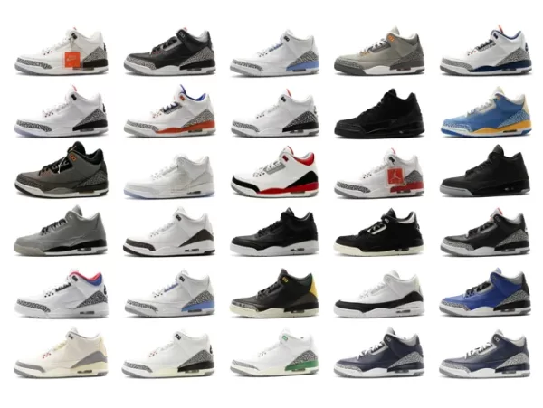 Set of 30 | Nike Air Jordan 3 Sneakers