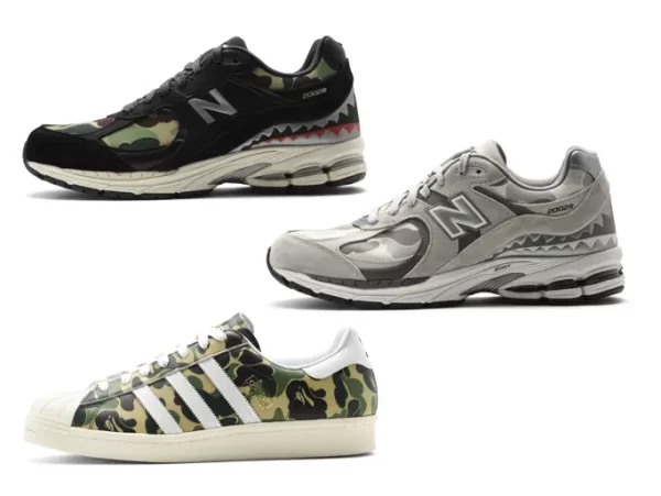 Set of Three | A Bathing Ape Collaboration Sneakers