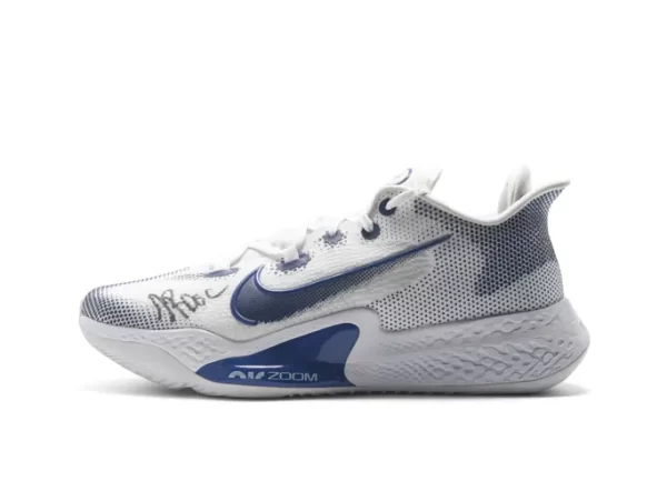 Nike Air Zoom BB NXT White / Blue Doc Rivers Signed | Size 15