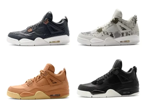Set of Four | Nike Air Jordan 4 Retro Pinnacle Sneakers